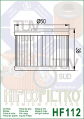 Filtr olejový Hiflo HF112, 15410-KFO-010, 52010-1053, K5201-01053, vložka
